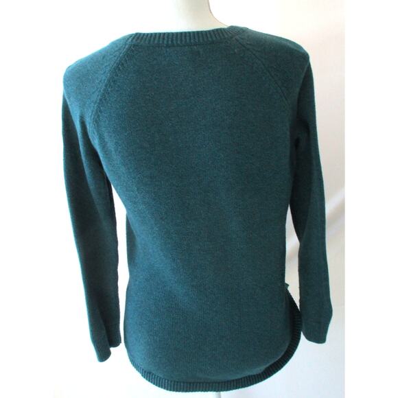 Sonoma Women's Green Long Sleeve Stretch Sweater Size Medium - Picture 5 of 10